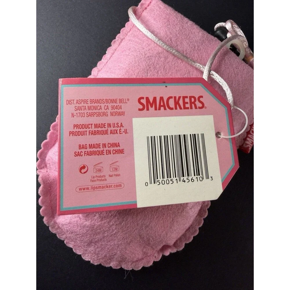 Bonne Bell Lip Smacker SPretty in Pink Collection  Strawberry 4 Piece Lip & Nail